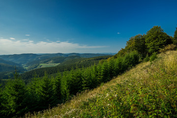 Unendliche Landschaften im Rothaargebirge