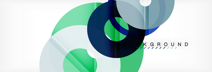 Obraz premium Modern geometrical abstract background