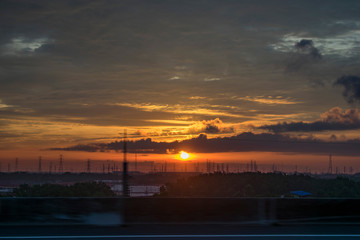 Obraz premium tropical sunrise