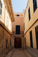 Ciutadella, old town, Menorca, Spain - obrazy, fototapety, plakaty