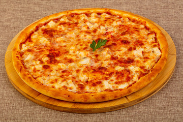 pizza Margarita with cheese