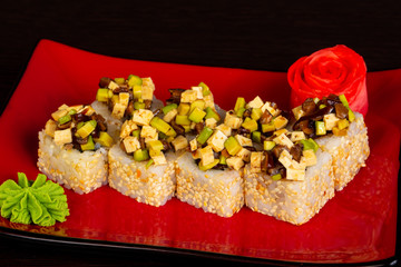 Japanese vegetarian roll