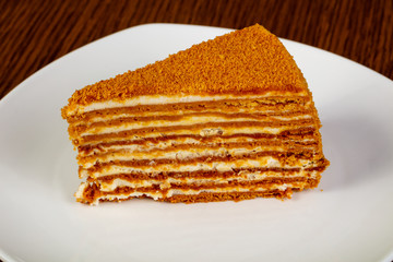 Medovik honey cake