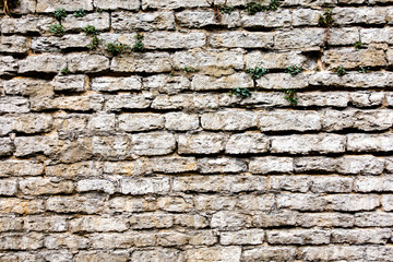 Wall made out of bricks