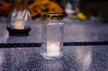 burning candle