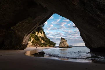 Fotobehang Cathedral Cove, New Zealand, Coromandel © Jonatan