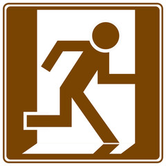 Panneau issue de secours