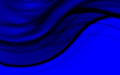 Abstract bright blue dark black curvy decorative design background