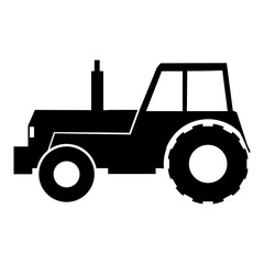 Tractor vector icon