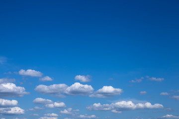 white cloud in the blue sky
