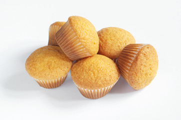 Heap of mini muffins