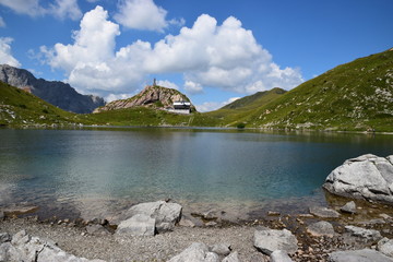 Kärnten - Wolayersee (lago Volaia)
