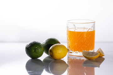 Fresh citrus juice for breakfast