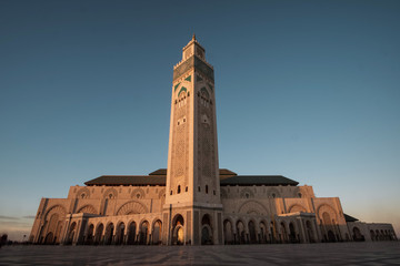 Mosque Hassan II in Casablanca