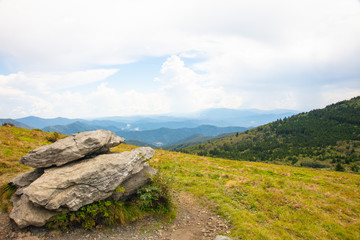 Roan Highlands Landscape with Mountains