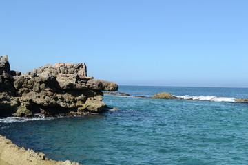 Obraz premium sea and rocks