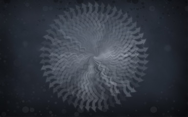 Spiral Retro Gray black and white proton background abstract - image - Image