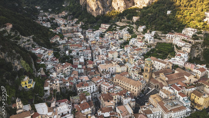 Amalfi from the air