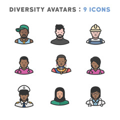 Diversity Avatars 31