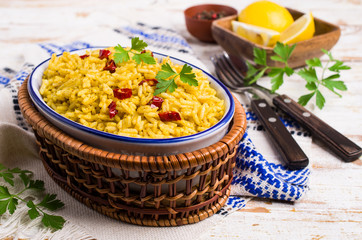 Traditional spicy rice