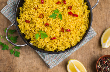 Traditional spicy rice