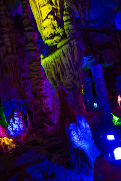  Beautiful view in the stalactite cave © YING