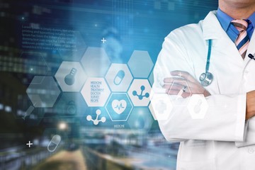 Beauty woman doctor.