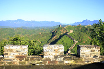 The Great Wall is in China.
