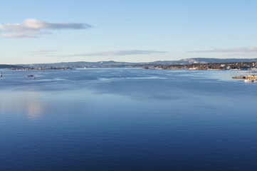 Fototapeta na wymiar Panorama Oslo
