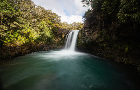 Tawhai Falls in Tongariro National Park New Zealand 2