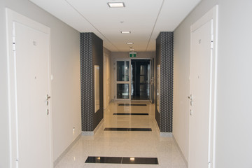 Corridor of the hotel.
