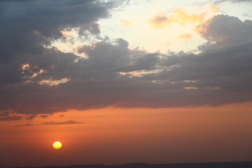 atardecer