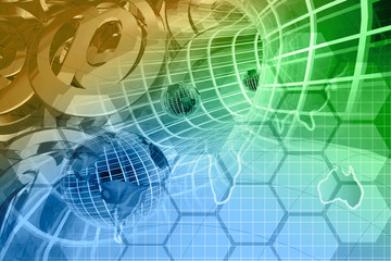 Fototapeta premium Communication background