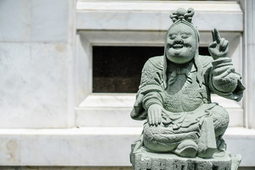 Chinese style Stone Sculpture doll