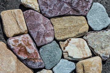 Photo of colored stones