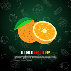 World food day background