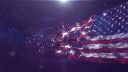 USA flag  © Andamaty