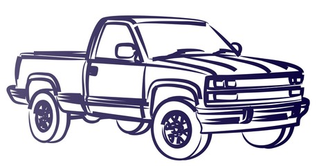 The Truck sketch. © designer_an