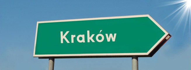 Naklejka premium Kraków