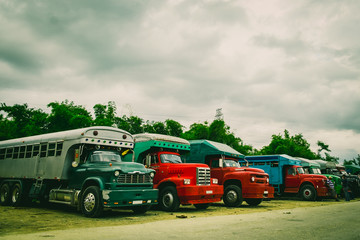 Bus in Cuba