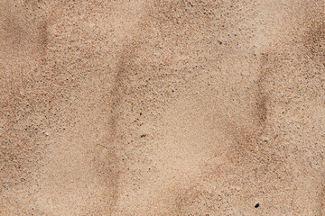Sand on the beach as background