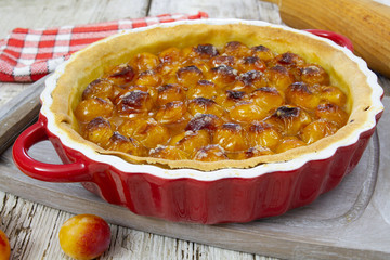 tarte aux mirabelles