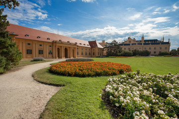 State chateau Lednice in South Moravia, Czech Republic