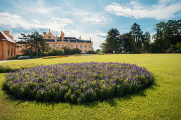 Obraz na płótnie Canvas State chateau Lednice in South Moravia, Czech Republic