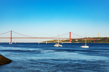 Bridge over the Tagus in Lisbon