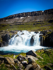 Dynjandi waterfall in Iceland