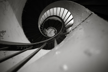 spiral staircase architectural element