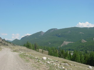 Fototapeta na wymiar Altai mountains