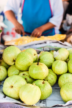 Ripe green guava