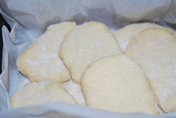 Fototapeta na wymiar Freshly Baked Biscuits